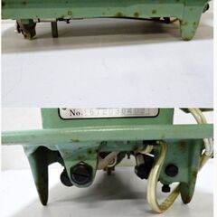 JANOME アンティークミシン　MODEL 366 ミシン レトロ　ハンドクラフト 手工芸 手芸 趣味 コレクション　ジャノメ　難ありの画像