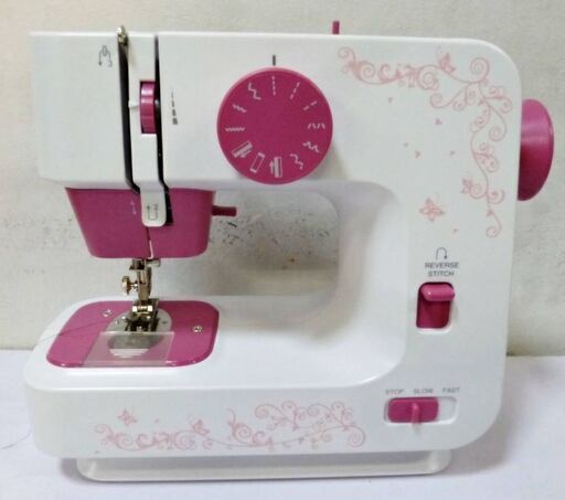 電動ミシン　コンパクト　家庭用　初心者　操作簡単　持ち運び便利　ポータブルミシン　手工芸　ハンドクラフト　趣味