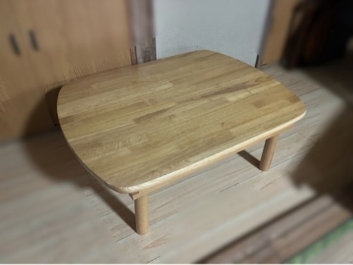 【美品】木の折りたたみテーブル