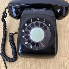 受取者決定してます。　　黒電話　レトロ