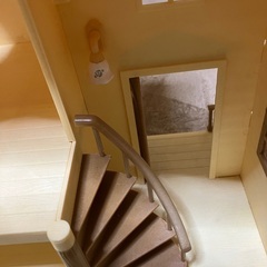 シルバニアファミリー　レトロな赤いお屋根のおうちの画像