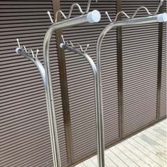 【美品】室外用物干しスタンド＆物干しベースの画像