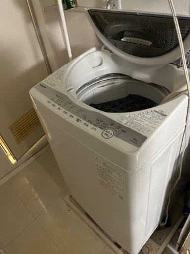TOSHIBA 21年製　洗濯機 6キロ