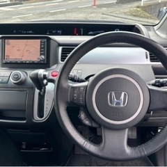 ホンダ ステップワゴンスパーダ★支払い総額24.8万円★車検付 機関良好 8人乗 純正HDDナビバックカメラETC 左パワスラ 内装良好！お手頃ミニバン入荷しました♪の画像