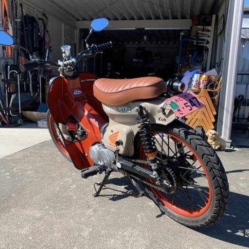 スーパーカブc70カスタム車両