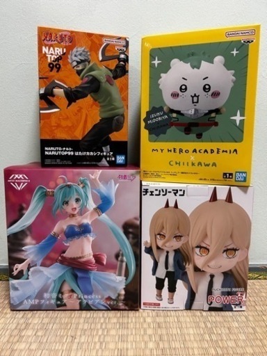 フィギュア多数あります