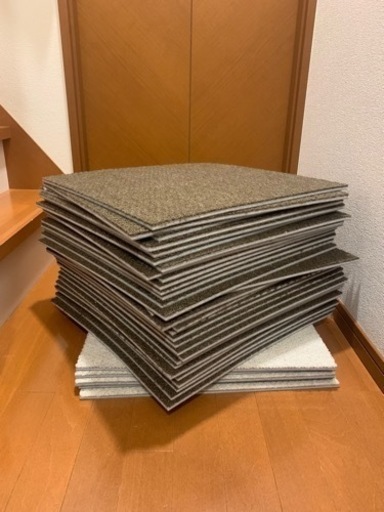 防音マット　静床ライト30枚 ダークブラウン