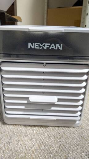 ポータブルエアクーラー NEXFAN Nexfan-01 USB 給電式 卓上 ホワイト