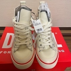 ★新品未使用★DIESEL ディーゼル S-ATHOS MID スニーカー Y02879 P4789 T1003 メンズ 元箱 タグ付 27.0cm