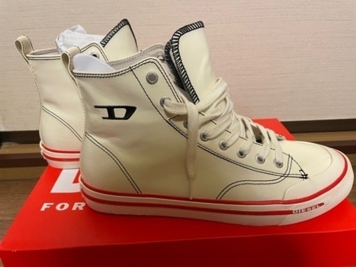 ★新品未使用★DIESEL ディーゼル S-ATHOS MID スニーカー Y02879 P4789 T1003 メンズ 元箱 タグ付 27.0cm