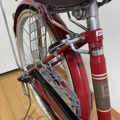 【決まりました】自転車　24インチ　ギア付き　スタンド付き