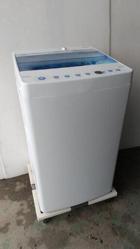 ★2018年製ハイアール5.5kg 全自動洗濯機b 白×青★