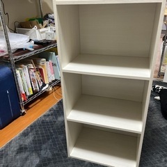 3段カラーボックスの画像