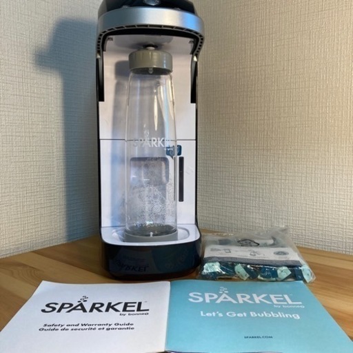 炭酸水メーカーSPÄRKEL/SPARKEL ガスタンク不要