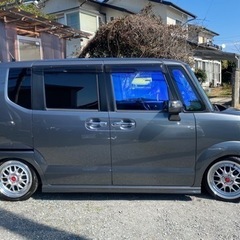 カスタムオーディオ・シャインゴーストフィルム・新品車高調(ファイナルコネクション)・16インチアルミ・社外オーディオ・J-LINEアクスル・社外テール・片側パワースライド・現車確認大歓迎です✨の画像