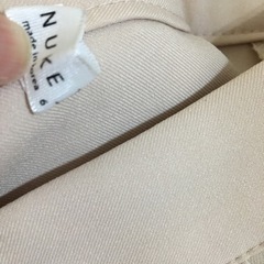 美品: DOHLIC NUKE 美脚センタープレスパンツの画像