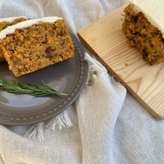 グルテンフリー　米粉のキャロットケーキ