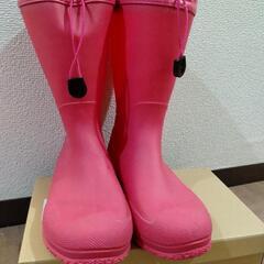 ♡ピンク♡長靴　23.0cmの画像