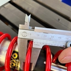 バイク用　減衰調整可能汎用ショックの画像