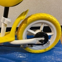 キックバイク　ブレーキ付きの画像