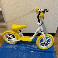 キックバイク　ブレーキ付きの画像