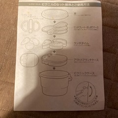 新品　ピクニックセットの画像
