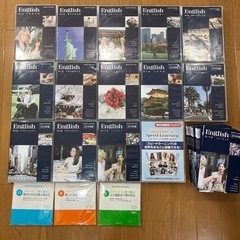 スピードラーニング　CD13枚 テキスト16冊 セット販売 英会話