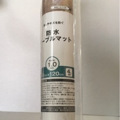 防水テーブルマット80×120㎝《新品未使用未開封》の画像