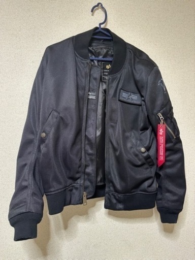 ALPHA INDUSTRIES バイク用プロテクター付きジャケット