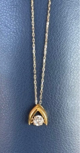 ダンシングネックレス K18 ダイヤモンド