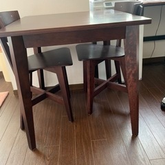 【きまりました】北欧家具　テーブルと椅子セット
