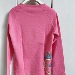 新品未使用カットソーピンクの画像