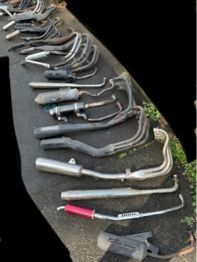 50〜400cc マフラー　チャンバー　多数あり！