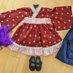 キャサリンコテージ　着物ドレス　袴付き　3歳前後