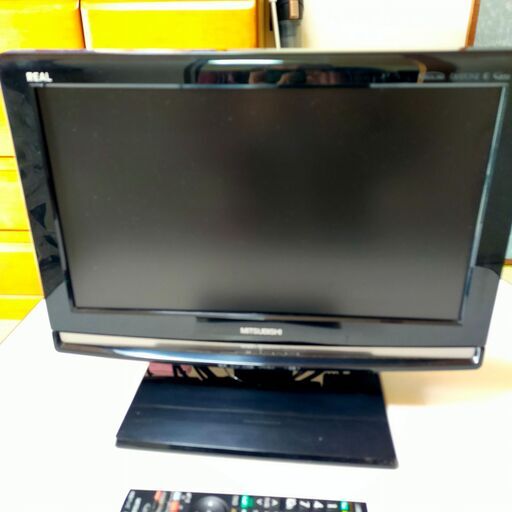 【決まりました】⑬三菱　REAL　液晶テレビ　19型　2010年製　リモコン付