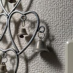 アンティーク調　ベル　ハート　飾り　雑貨　インテリアの画像