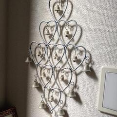 アンティーク調　ベル　ハート　飾り　雑貨　インテリアの画像