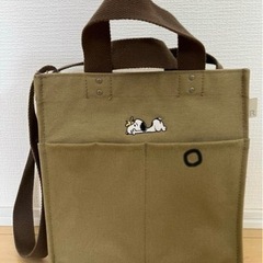 スヌーピー　ショルダーバッグ　2way