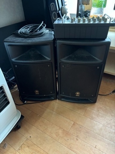 YAMAHA スピーカーシステム ライブ、コンサートに❗️