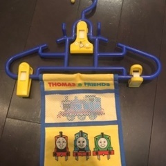 トーマス　収納ラック　ハンガー　巾着　おもちゃ箱　セットの画像