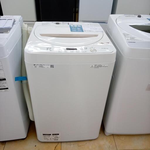 ★ジモティ割あり★ SHARP 洗濯機 4.5ｋｇ ２０年製 動作確認／クリーニング済み OJ3570