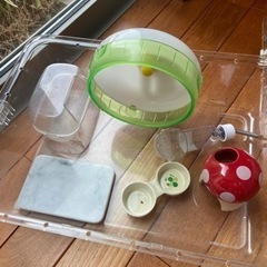 ハムスター飼育セットの画像