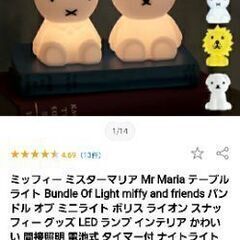 【美品】ミッフィー、ミニライトの画像