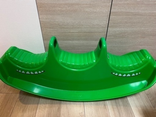 ボーネルンド　ワニ　シーソー