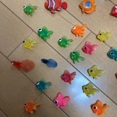 魚　金魚　おもちゃ　玩具　工作の画像