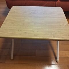 【美品】折り畳みサイドテーブルの画像