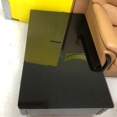 ☘️ガラス製センターテーブル引き出し付☘️の画像