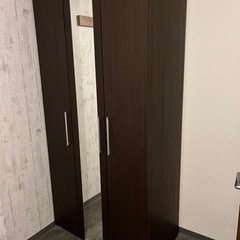 鏡付きクローゼット