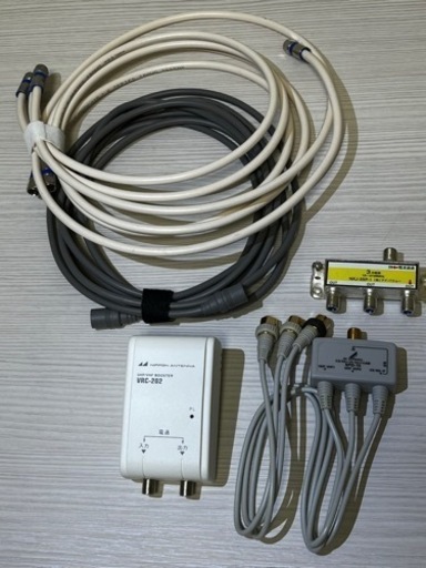 日本アンテナ UHF・VHFコンセントブースター VRC-202 他