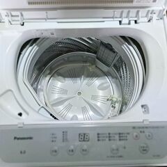 【取引成立】Panasonic パナソニック 全自動電気洗濯機 NA-F60B1 2023年製 6.0kg【中古】の画像
